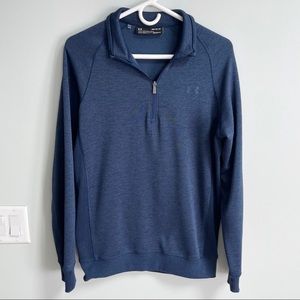 Under Armour Blue Storm SweaterFleece 1/4 Zip M